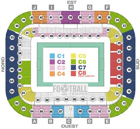 Stade De France Seating Chart