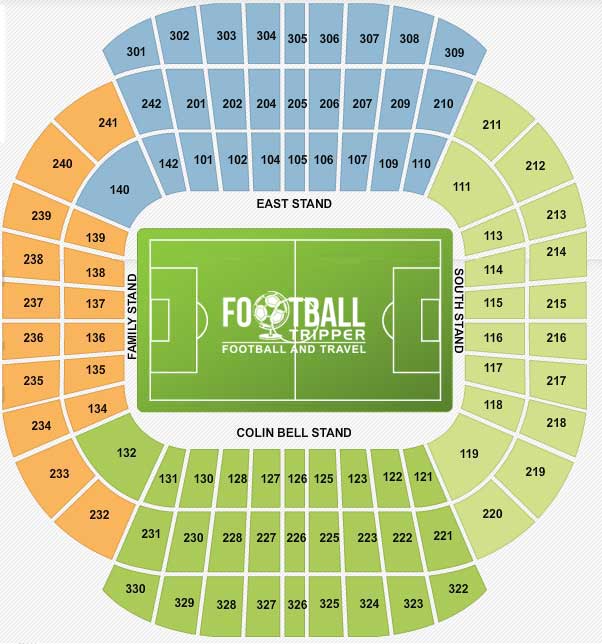 etihad stadium seat map The Etihad Stadium Man City Fc Guide Football Tripper etihad stadium seat map