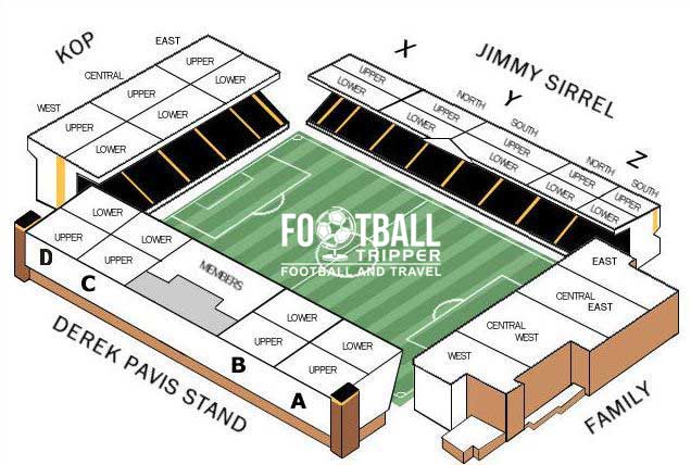 Lane Stadium Seating Chart With Rows And Seat Numbers