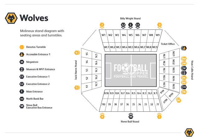 Wolves Seating Chart