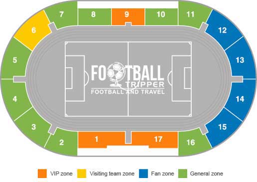 St Petersburg Stadium Seating Chart