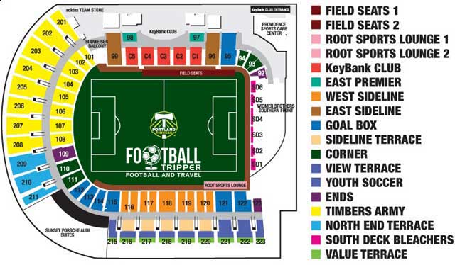 providence park seating