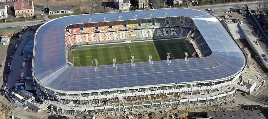 Image result for stadion bielsko biala