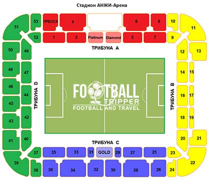 Saint Petersburg Stadium Seating Chart