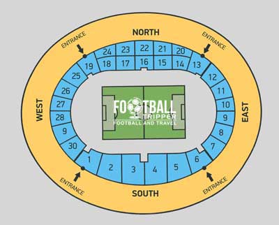 National Stadium Jamaica Seating Chart
