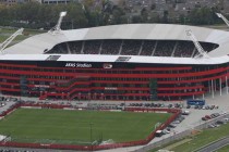 Aerial view of AFAS Stadion