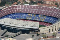 Aerial View of Camp Nou