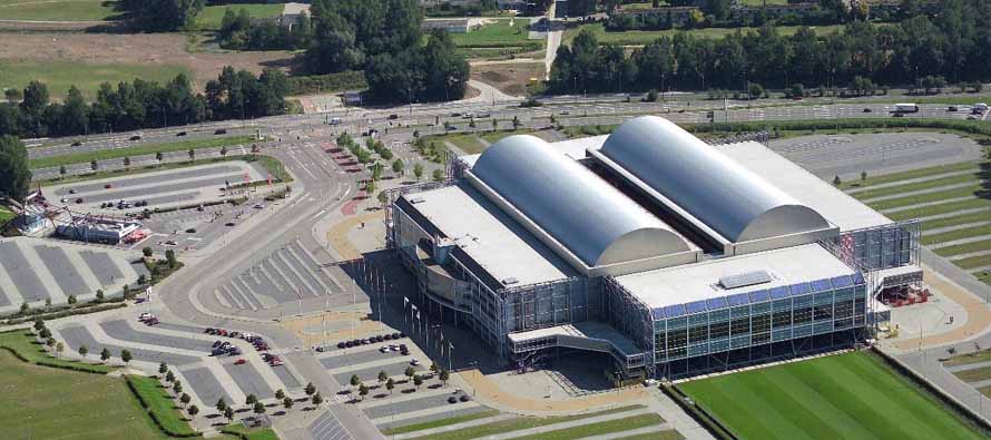 Aerial view of Gelredome