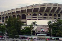 Exterior of Thailand's national stadium