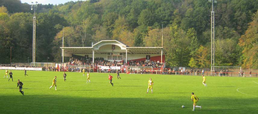 The main stand of Stade du Thillenberg
