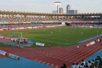 Inside Todoroki Athletics Stadium on matchday