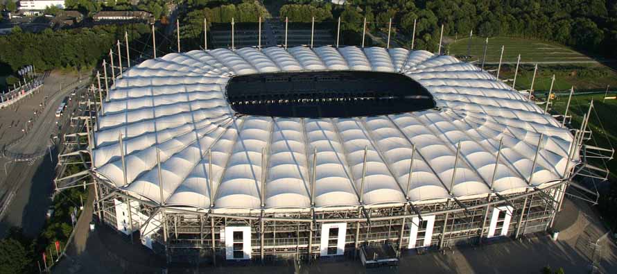 Aerial View Volksparkstadion