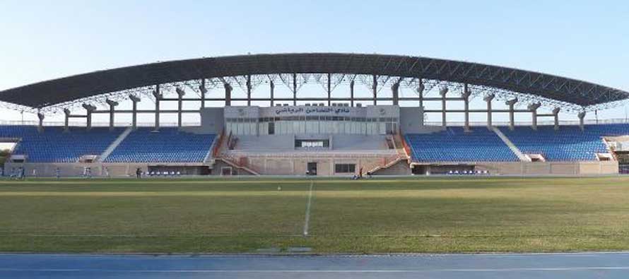 Farwaniya Stadium's main stand