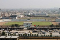 Aerial view of An Najaf Stadium