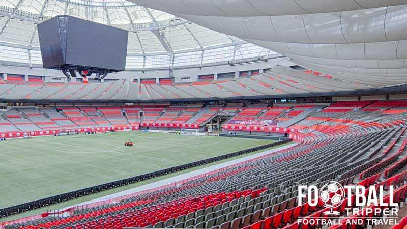 Vancouver Whitecaps FC Stadium BC Place Football Tripper