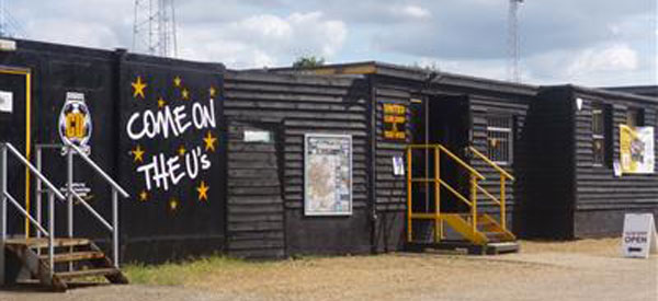 The exterior of the Cambridge United club shop