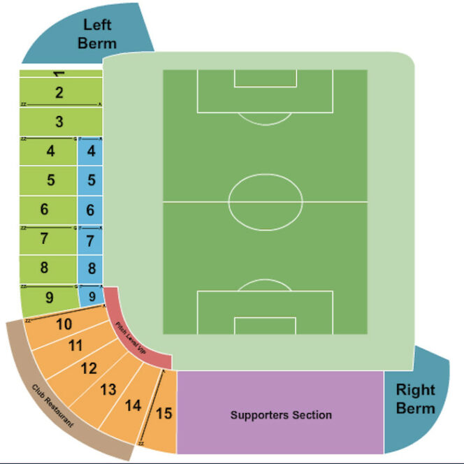 Las Vegas Lights FC Stadium - Cashman Field - Football Tripper