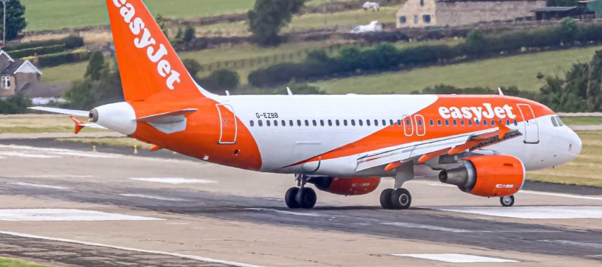 EasyJet Air plane