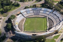 Aerial view of Estadio Centenario Uruguay