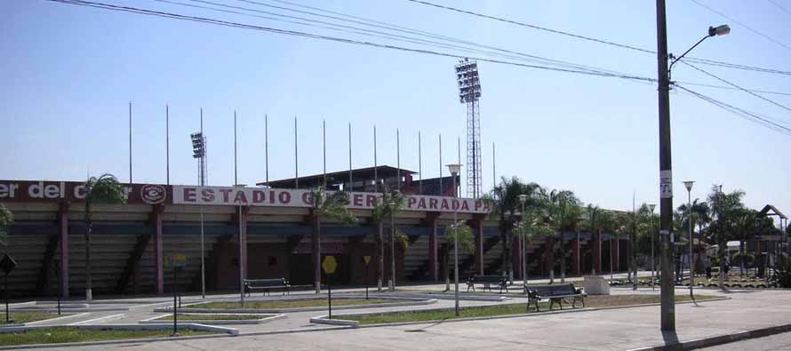 Exterior of Estadio Gilberto Parada