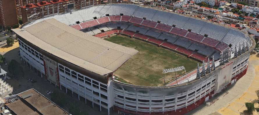 Sevilla Stadium Estadio Ramon Sanchez Pizjuan Football Tripper