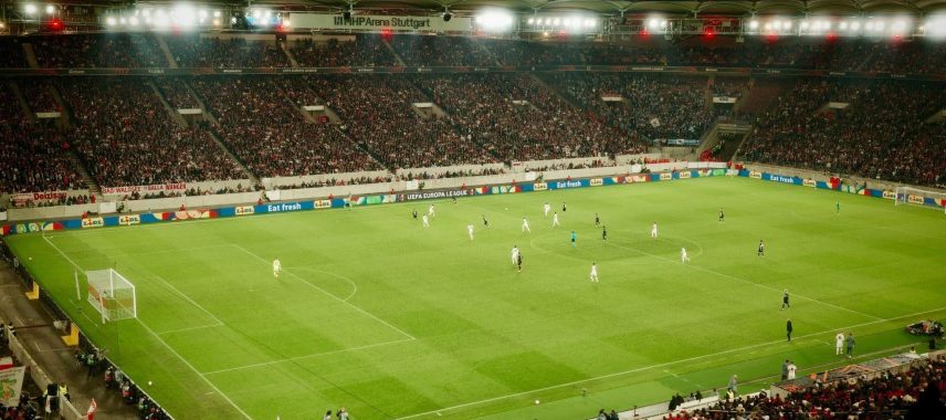 Inside Stuttgart Stadium