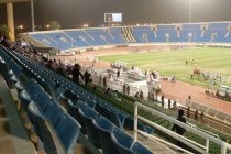 The pitch at King Abdullash Sports City Stadium