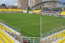 Main stand of Mika Stadium