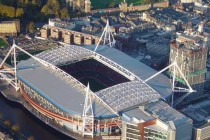Aerial view of Millennium Stadium