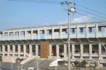 Exterior of Mizuho Athletic Stadium