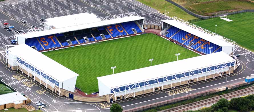 aerial view new meadow stadium