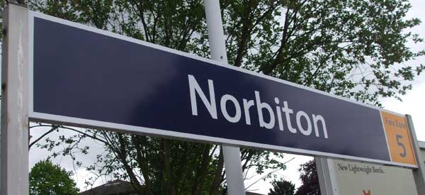 Norbiton Railway Station Sign