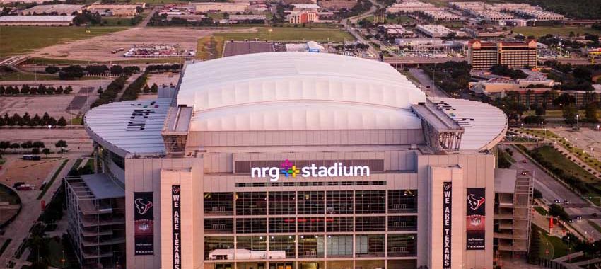 Aerial view of Houston Stadium