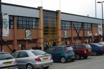 Exterior of Port Vale's Main Stand