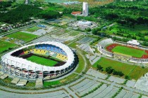 Aerial view of Sarawak Stadium