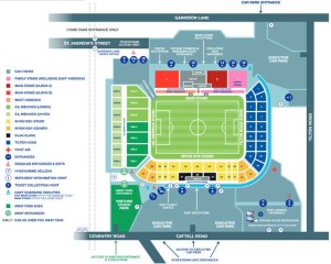 Birmingham City Stadium St Andrew s Football Tripper Birmingham City Stadium St Andrew s Football Tripper