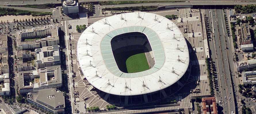 Aerial view of Stade de france