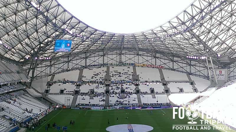 Stadionpostkarte Stade Vélodrome Marseille Frankreich