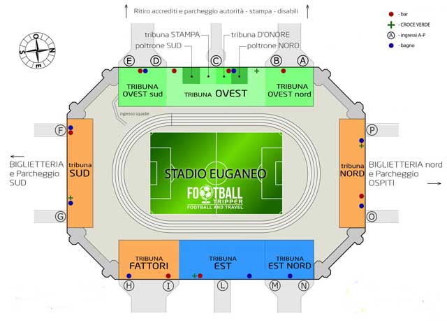 Stadio Euganeo - Calcio Padova | Football Tripper