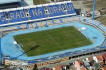 Aerial view of Stadion Gradski VRT