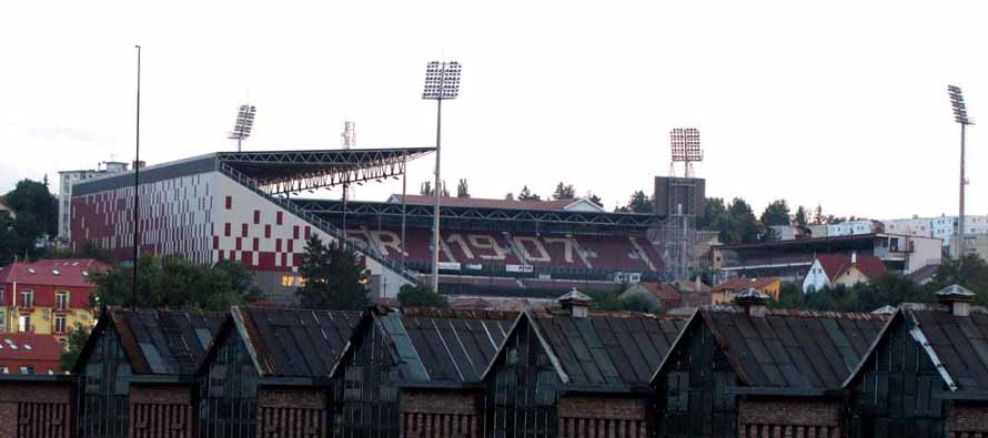 Low angle view of Stadionul Dr Constantin Radulescu