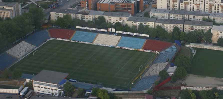 Aerial view of Stadionul Otelul
