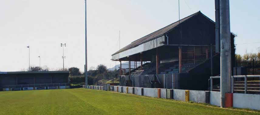 The main stand of Taylors Avenue Stadium