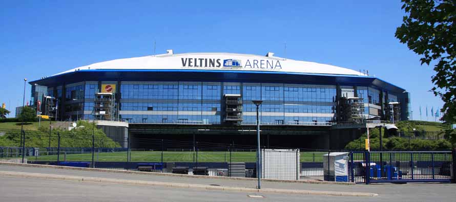 Exterior of Veltins Arena