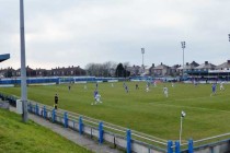 Inside Victoria Road Stadium on a matchday
