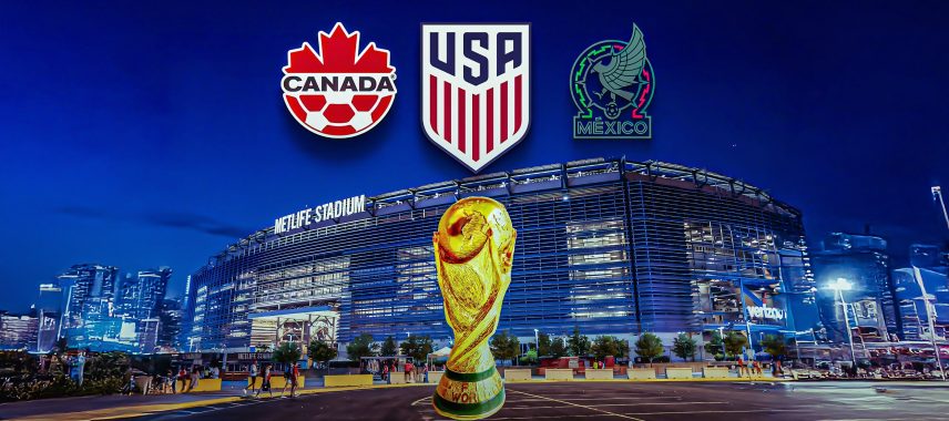 Canada, USA, Mexico World Cup Logos