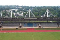 Main stand of Yishun Stadium